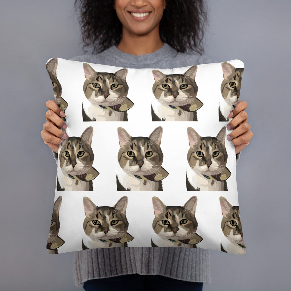 Personalized Throw Pillow (Pattern)