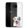 Samsung Phone Case with custom pet painting of one pet
